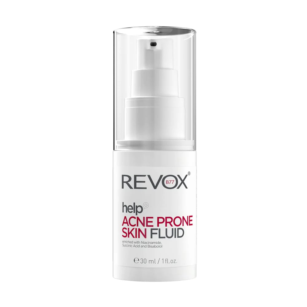 Флюїд для обличчя Revox B77 Help Acne Prone Skin Fluid для схильної до акне шкіри, 30 мл
